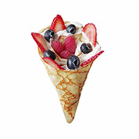 Berry Twist Crepe