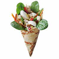Chicken Teriyaki Crepe